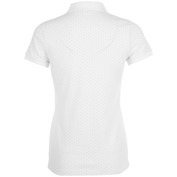Рубашка поло женская Brandy Women, белая с темно-синим, XS–2XL