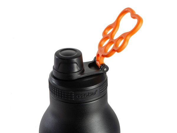 Вакуумный термос «Buddy» 3-в-1 со съемными мисками для питомцев, 1000 мл, Цвет черный