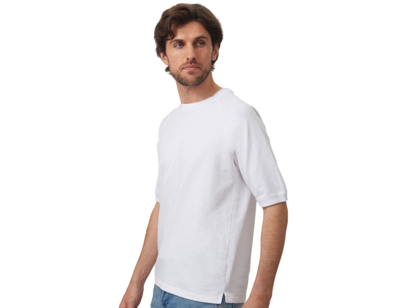 Футболка c рукавом реглан «Warsaw» унисекс, Размер S, Цвет белый