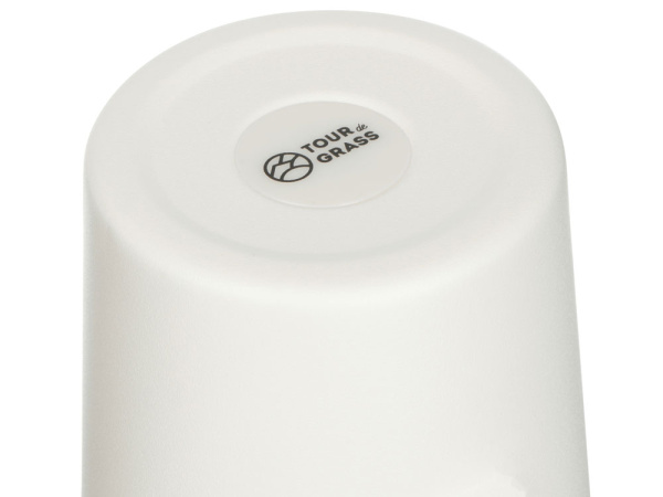 Стальная кружка с двойными стенками и порошковым покрытием «Tibet», Цвет белый