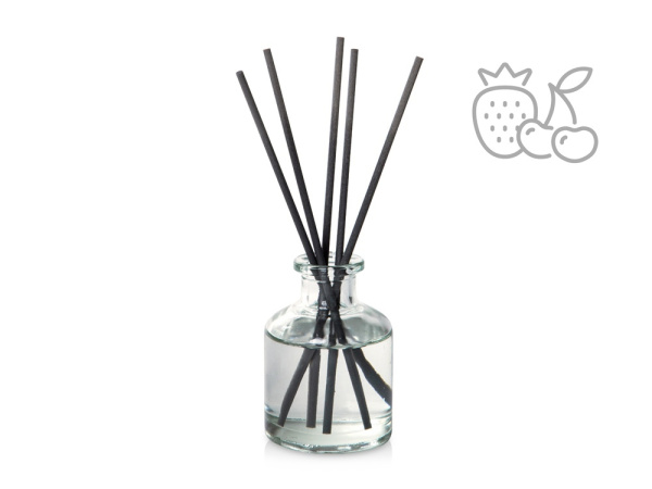 Подарочный набор для дома с пледом, свечой и диффузором, Цвет бордовый, бежевый