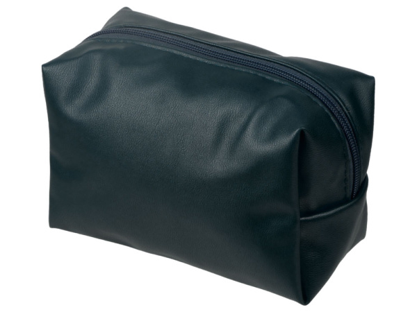 Косметичка из эко-кожи «Enio», Цвет темно-синий