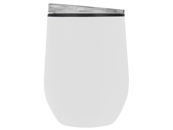 Термокружка «Pot», Цвет белый глянцевый