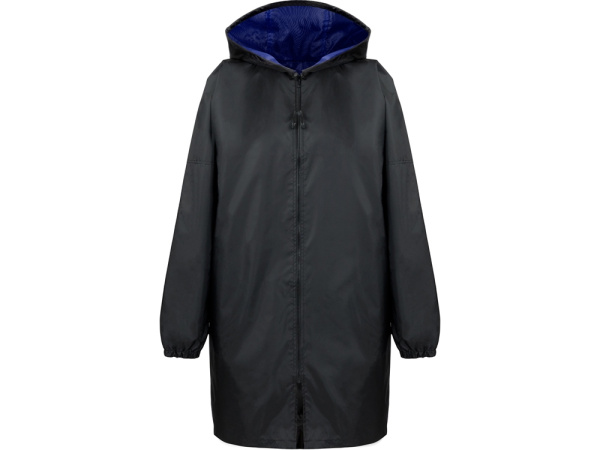 Дождевик «Bi-color» унисекс, Размер XL/2XL, Цвет синий классический/черный