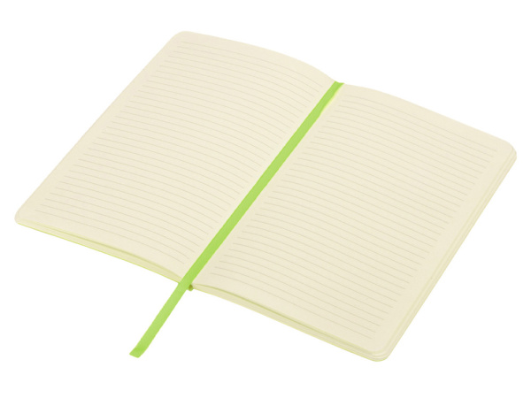 Блокнот в гибкой обложке А5 «Softy 2.0», Размер А5, Цвет зеленое яблоко