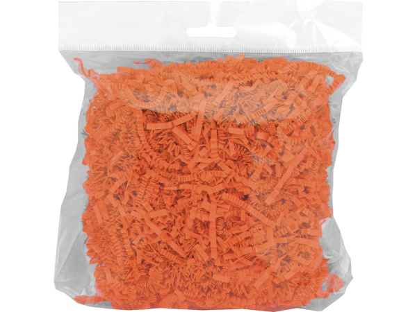 Бумажный наполнитель, 50 г, Размер 50 г, Цвет оранжевый