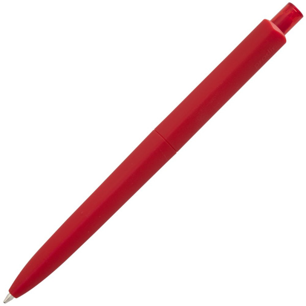 Ручка шариковая Prodir DS8 PRR-T Soft Touch, красная, 14х1,1 см