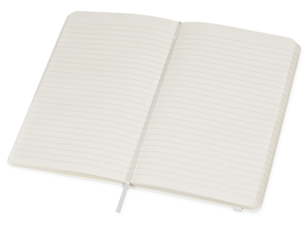 Записная книжка A6+ Classic (в линейку), Medium, Цвет белый