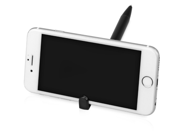 Ручка-подставка шариковая «Кипер Металл», Цвет черный