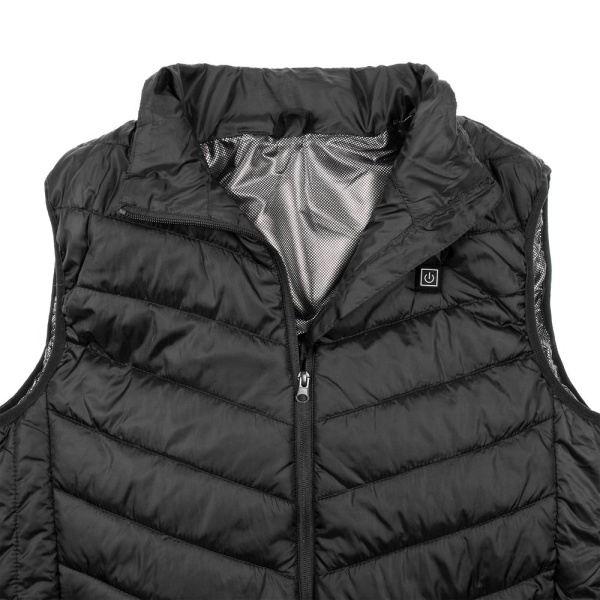 Жилет с подогревом Thermalli Valmorel, черный, S–3XL