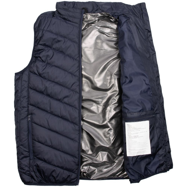 Жилет с подогревом Thermalli Valmorel, темно-синий, S–4XL