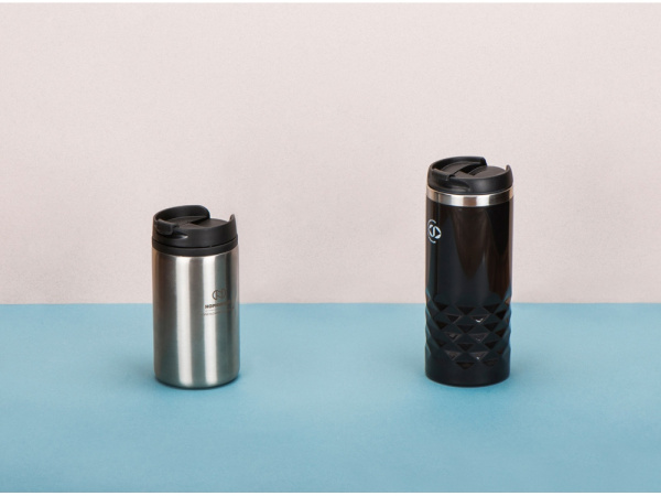 Термокружка «Jar», Цвет серебристый