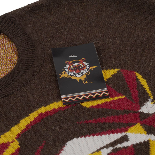 Джемпер Totem Tiger, коричневый, XS–XL