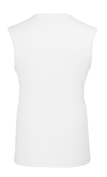 Футболка мужская без рукавов Jazzy 170, белая, S–XXL