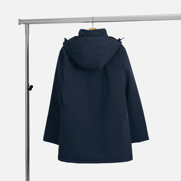 Куртка-парка унисекс Sfera, темно-синяя, S–4XL