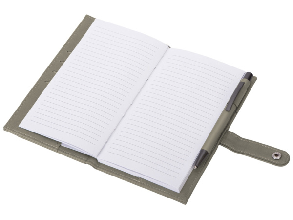 Блокнот-портфолио А6 «Wall Street», Цвет темно-серый