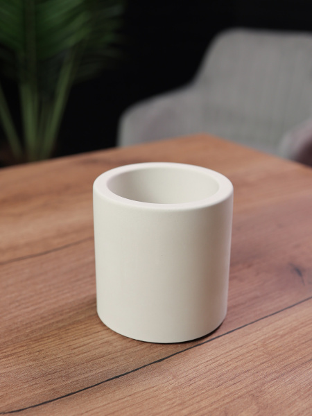 Стакан декоративный из гипса, арт. g004001