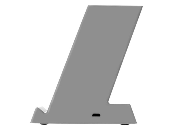 Настольное беспроводное зарядное устройство «Glow Box», Цвет серый