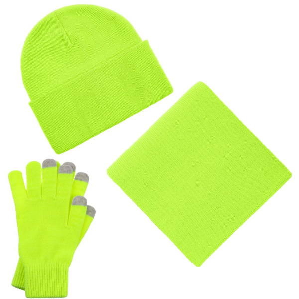 Набор Urban Flow Full Set Touch, салатовый неон, 24х16,5х7,6 см
