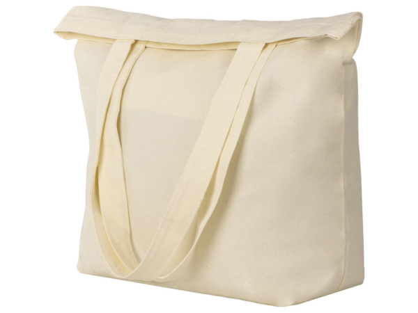 Сумка «Levy» хлопковая с широким дном, 240 г/м2, Цвет натуральный