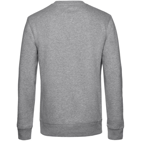 Свитшот унисекс King, серый меланж, XS–4XL