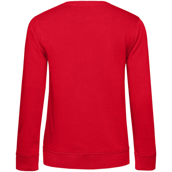Свитшот женский BNC Inspire (Organic), красный, XS–XXL