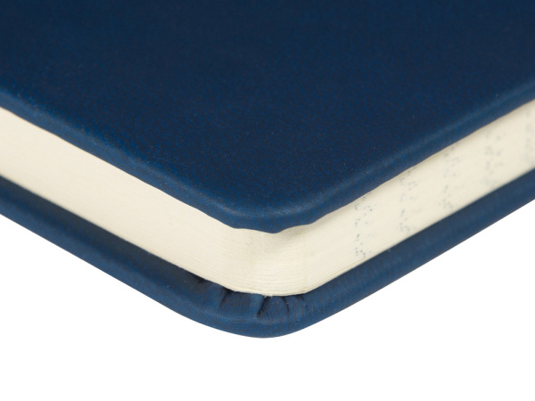 Ежедневник недатированный А5 «Megapolis Velvet New», Цвет темно-синий