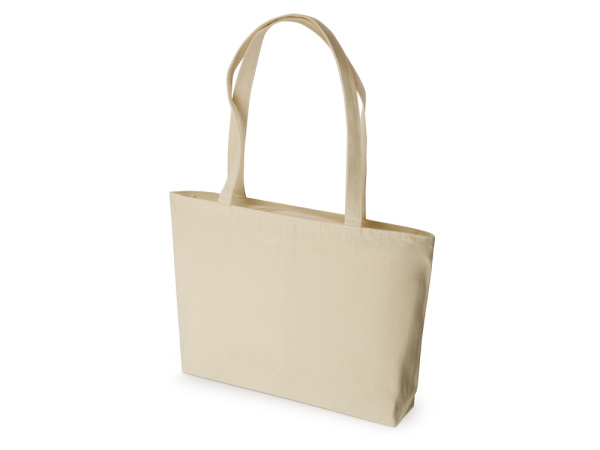 Сумка на молнии «Purch» из хлопка 340 г/м2, Цвет натуральный