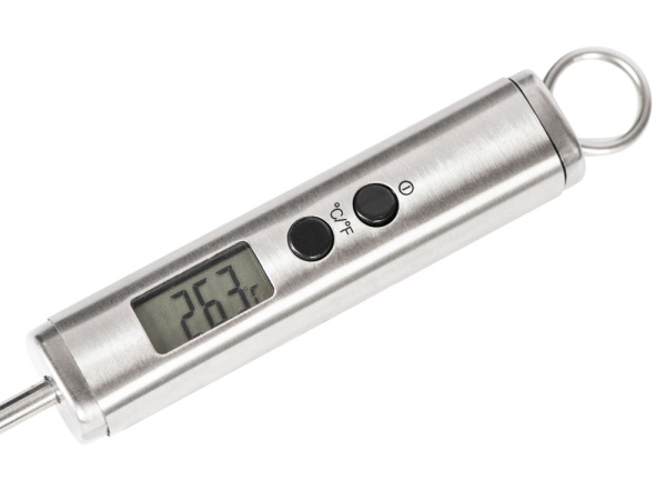 Кулинарный термометр «Steak», Цвет серебристый