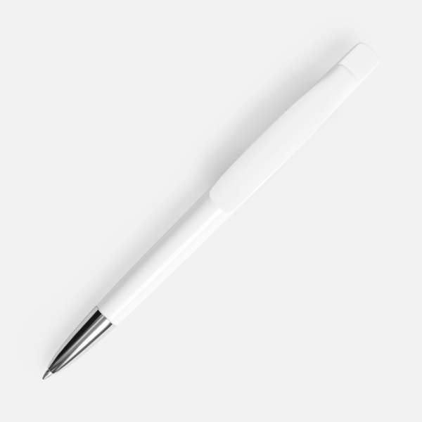 Ручка шариковая Prodir DS2 PPC, белая, 15х1,1
