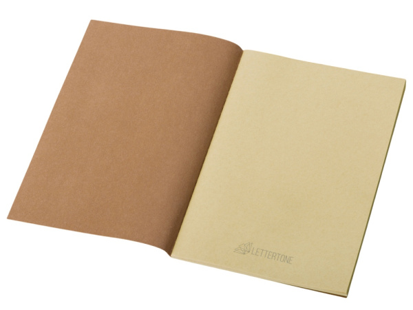 Блокнот A5 «Monet» из моющегося крафта, Цвет натуральный