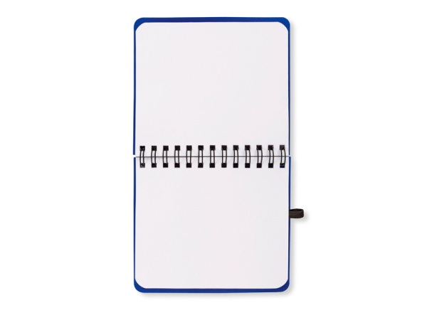 Блокнот А6 «Журналист» с ручкой, Цвет синий