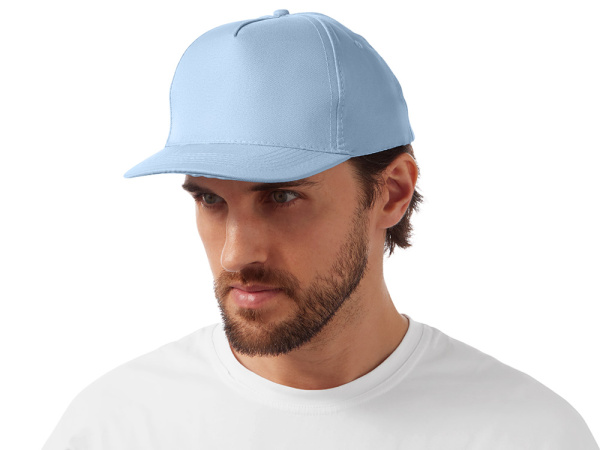 Бейсболка «Poly», Размер 56, Цвет небесно-голубой