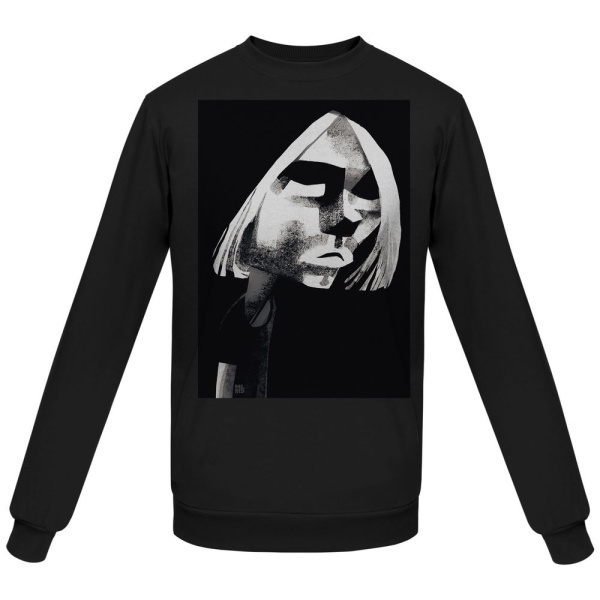 Свитшот «Меламед. Kurt Cobain», черный, S–XXL
