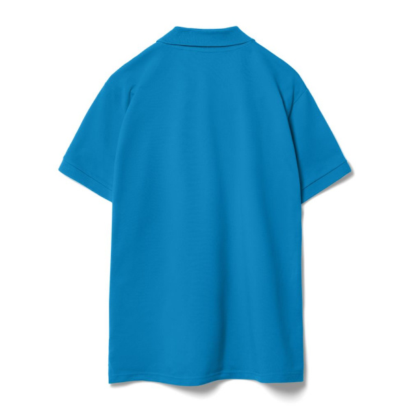 Рубашка поло мужская Virma Premium, бирюзовая, S–3XL