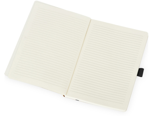 Блокнот А5 в гибкой обложке «Sevilia Soft», Цвет крафтовый/черный