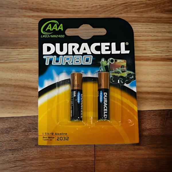Батарейка Duracell AAA 2 штуки / Долговечные и универсальные