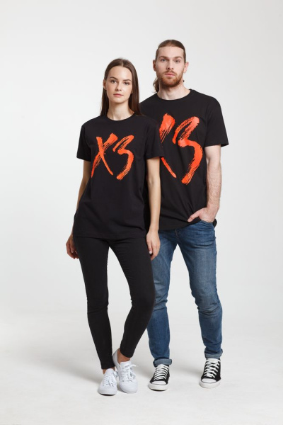 Футболка «ХЗ», черная, S–XXL