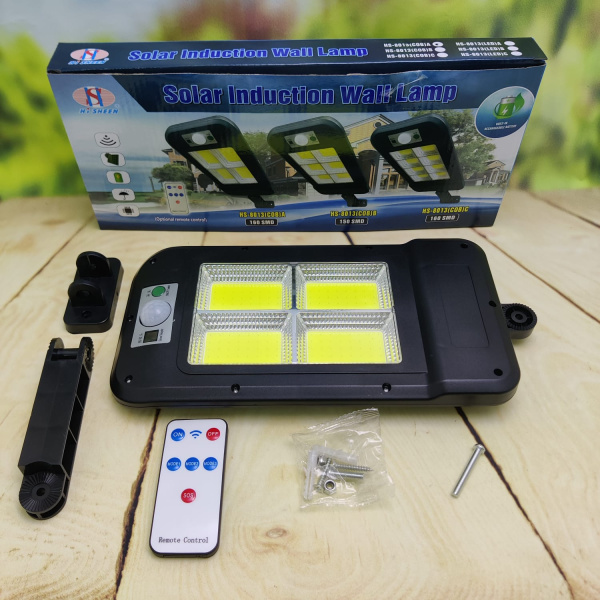Светодиодный уличный светильник Solar Induction Wall Lamp YG-1649 SMD на солнечной батарее с датчико