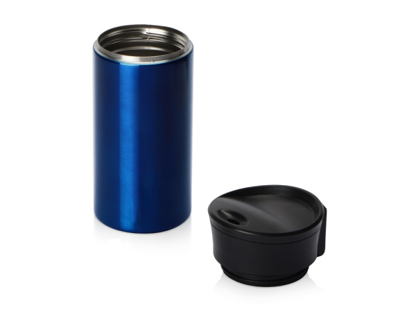 Вакуумная герметичная термокружка «Upgrade», тубус, Цвет темно-синий