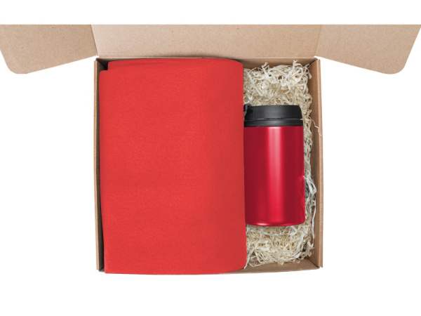 Набор «Warmth», Цвет красный