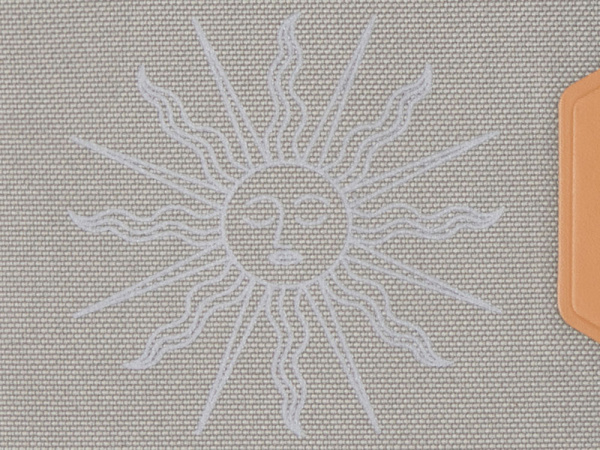 Блокнот А5 из RPET «Harvey» с термотрансфером, Цвет серый