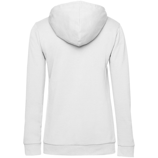 Толстовка с капюшоном женская Hoodie, белая, XS–3XL