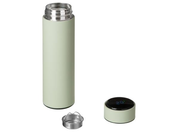 Вакуумный термос «Module X» с индикатором температуры и медной изоляцией, 500 мл, Цвет зеленый оливковый