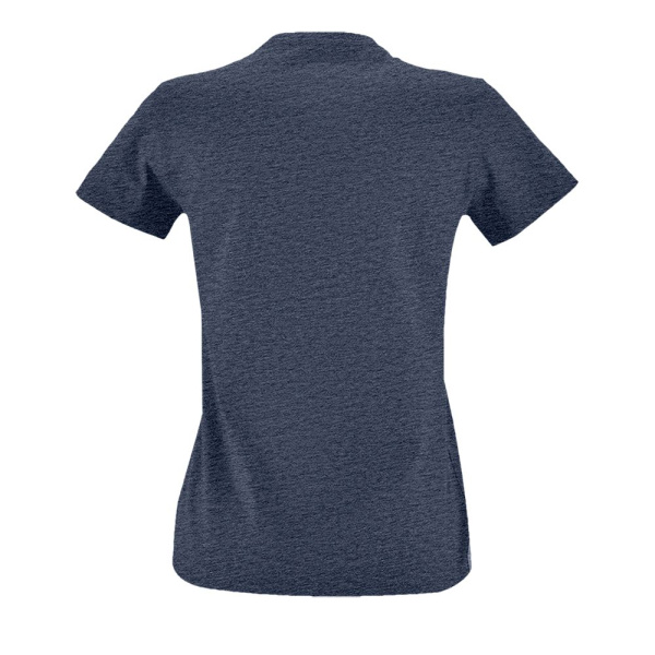 Футболка женская Imperial Fit Women, синий меланж, S–XXL