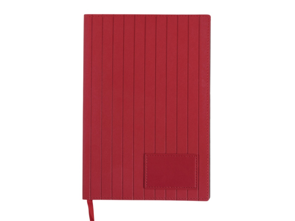 Блокнот в гибкой обложке А5 «Bradbury», Цвет красный