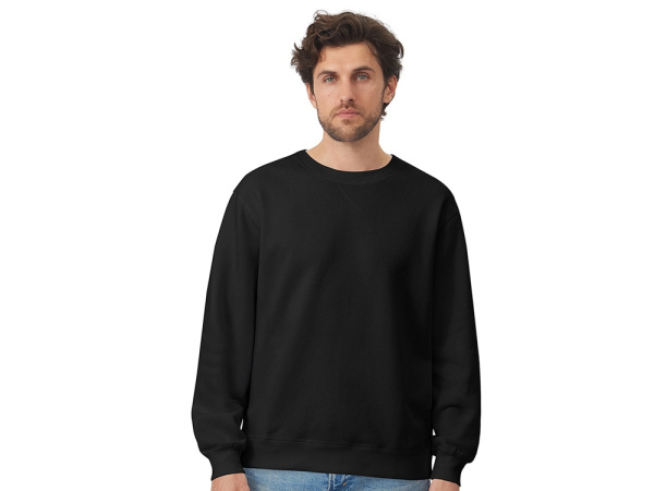 Свитшот оверсайз «Lisbon» унисекс, Размер XL, Цвет черный