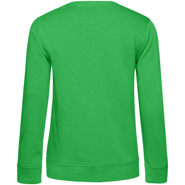 Свитшот женский BNC Inspire (Organic), зеленый, XS–XXL