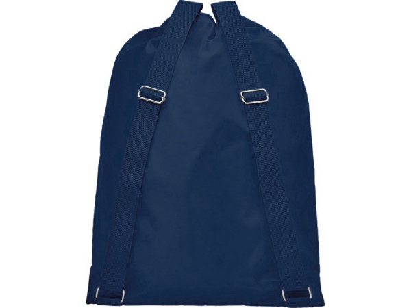 Рюкзак «Lerу» с парусиновыми лямками, Цвет темно-синий