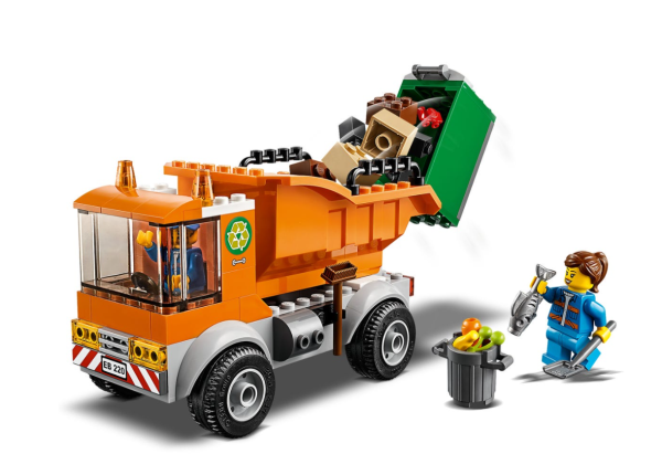 Оригинал Конструктор LEGO City 60220:  Мусоровоз (Лего)
